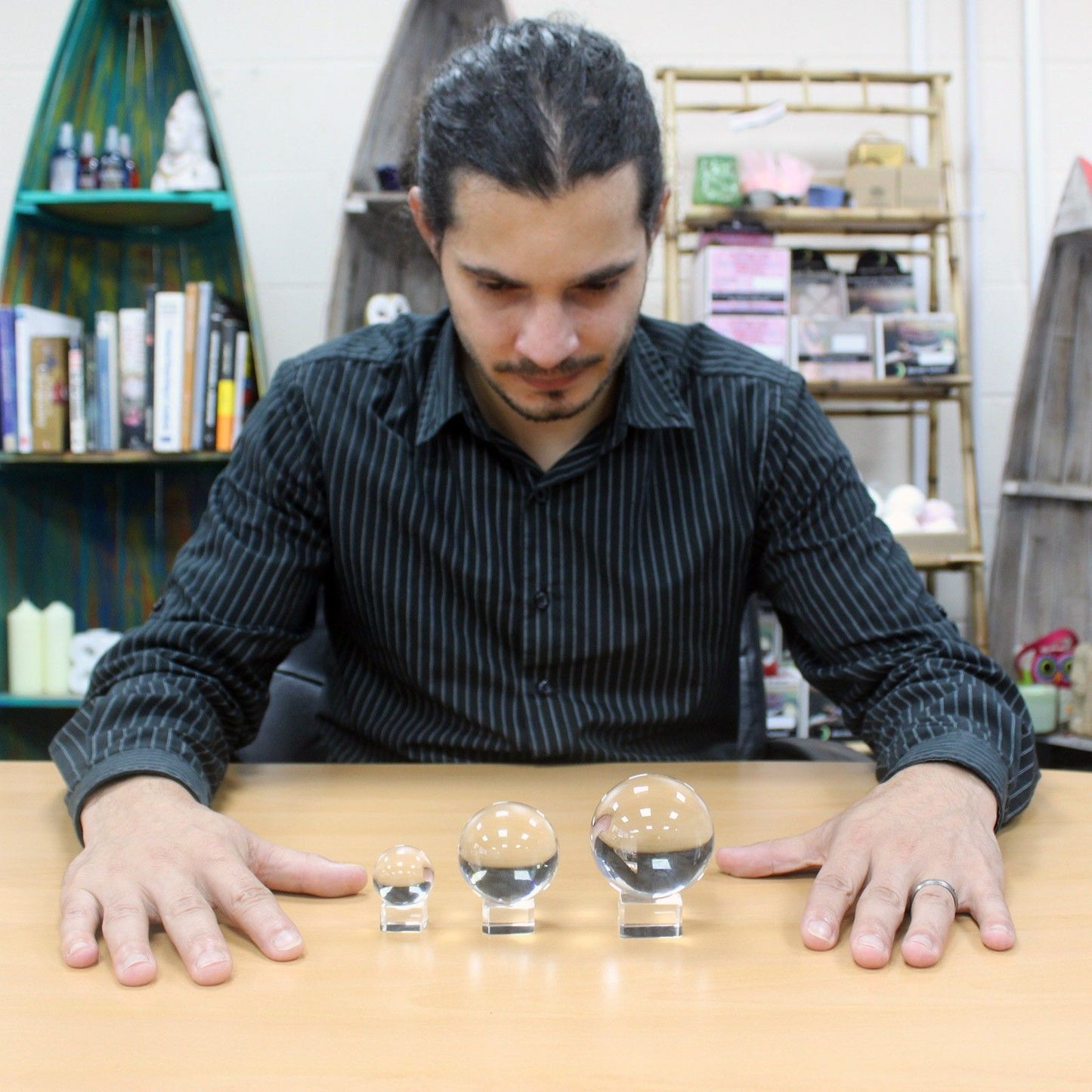 Crystal Ball on Stand - 40mm