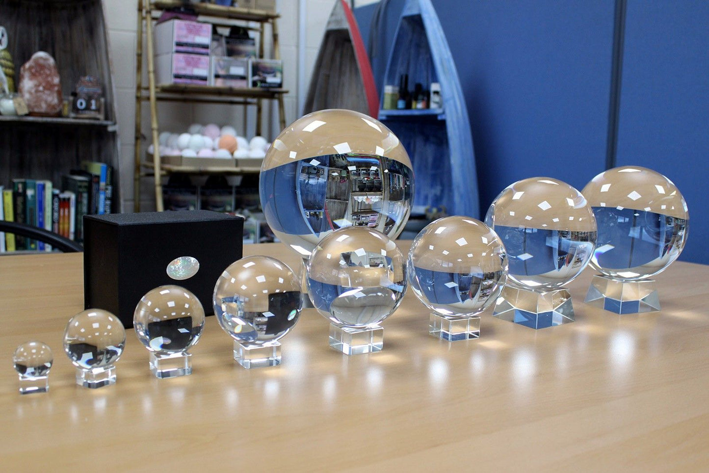 Crystal Ball on Stand - 40mm